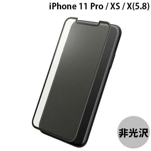 GRAMAS O}X iPhone 11 Pro / XS / X Protection 3D Full Cover Glass Anti Glare hSgC A`OA VNubN lR|X