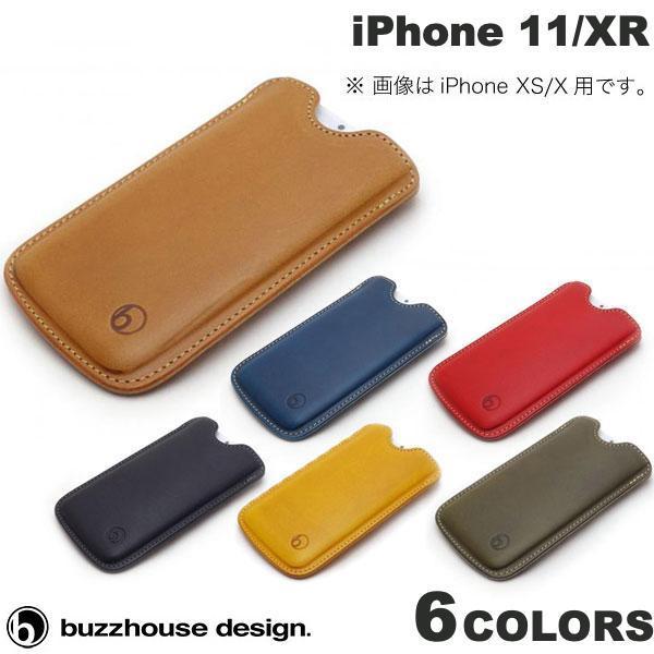 buzzhouse design iPhone 11 / XR ハンドメイドレザーケース  バズハウスデザイン