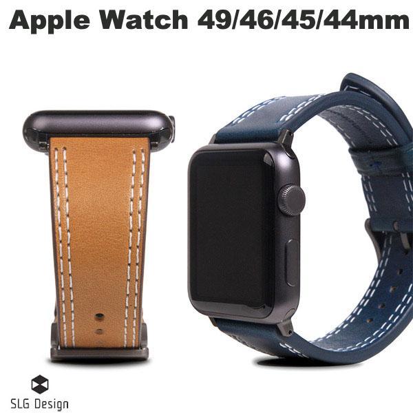 SLG Design Apple Watch 49 / 45 / 44 / 42mm バンド Italian Temponata Leather エスエルジー デザイン