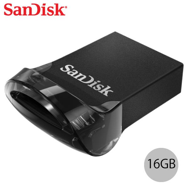 SanDisk サンディスク Ultra Fit 最大130MB/s USB 3.1 (Gen 1) フラッシュメモリー 海外パッケージ 16GB SDCZ430-016G-G46
