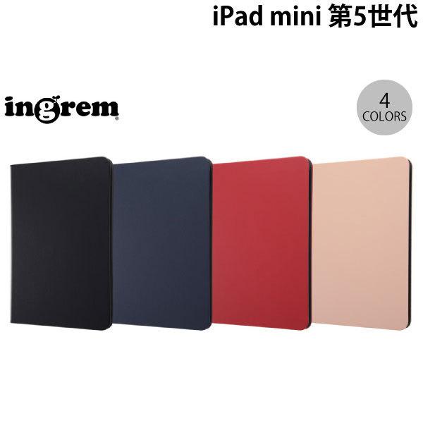 ingrem iPad mini 第5世代 レザーケース スタンド機能付き イングレム