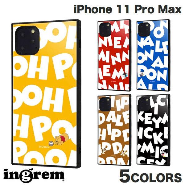 ingrem iPhone 11 Pro Max ディズニーキャラクター 耐衝撃ハイブリッドケース KAKU  イングレム