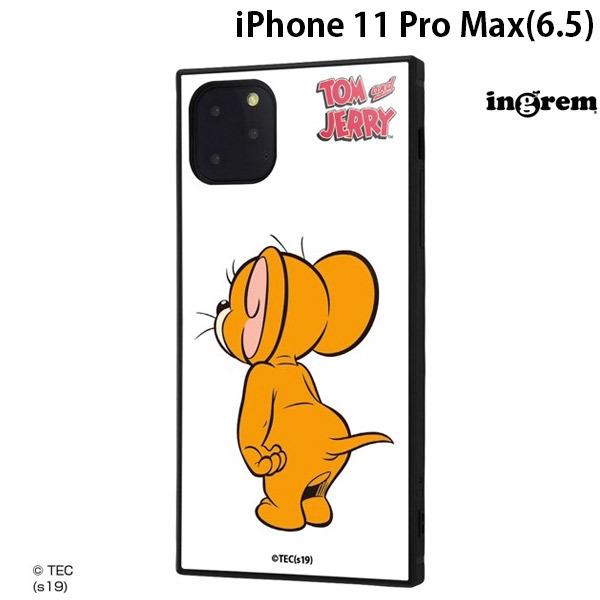 ingrem イングレム iPhone 11 Pro Max トムとジェリー 耐衝撃ハイブリッドケース KAKU ジェリー IQ-WP22K3TB/TJ001