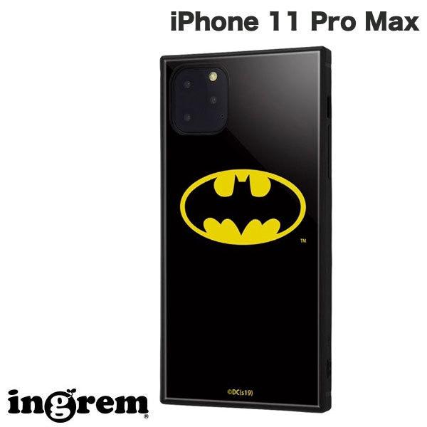 ingrem イングレム iPhone 11 Pro Max バットマン 耐衝撃ハイブリッドケース KAKU バットマンロゴ IQ-WP22K3TB/BM001