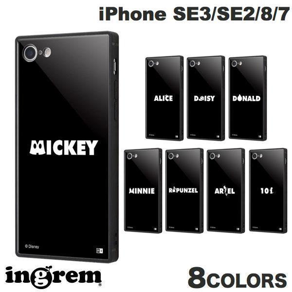 ingrem iPhone SE 第3世代 / SE 第2世代 / 8 / 7 ディズニーキャラクター 耐衝撃ケース KAKU トリプルハイブリッド  イングレム