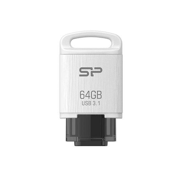 SiliconPower シリコンパワー 64GB Mobile C10 USB3.1 (Gen1) フラッシュメモリ Type-C対応 ホワイト SP064GBUC3C10V1W