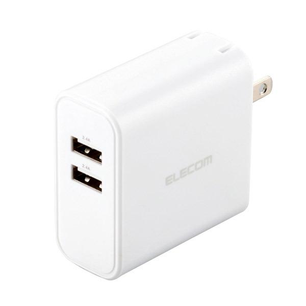 GR ELECOM X}[gtHE^ubgp AC[d 2|[g ܂[d zCg v24W MPA-ACU05WH lR|Xs