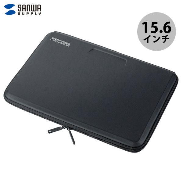 SANWA �T�����T�v���C 15.6�^���C�h �ϏՌ� �Z�~�n�[�hPC�C���i�[�P�[�X �u���b�N IN-EVA1501BK