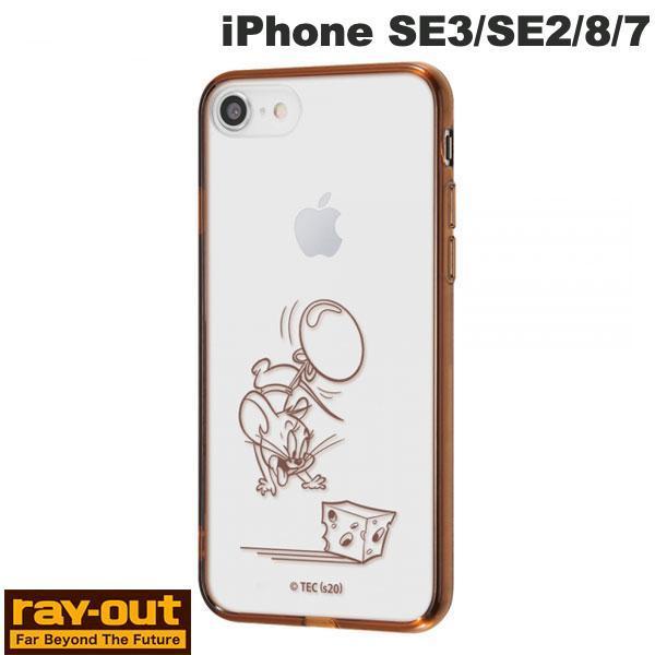 Ray Out レイアウト iPhone SE 第3世代 / SE 第2世代 / 8 / 7 トムとジェリー ハイブリッドケース Charaful ジェリー RT-WP24UC/JRM