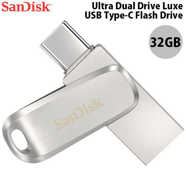 ysAizSanDisk TfBXN 32GB Ultra Dual Drive Luxe USB Type-C USB 3.1 Gen 1 / USB 3.0 Flash Drive COpbP[W SDDDC4-032G-G46 lR|X