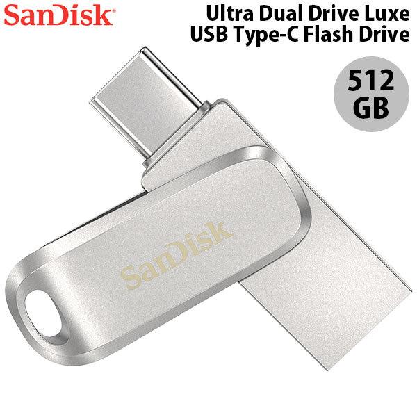SanDisk TfBXN 512GB Ultra Dual Drive Luxe USB Type-C USB 3.1 Gen 1 / USB 3.0 Flash Drive COpbP[W SDDDC4-512G-G46 lR|X