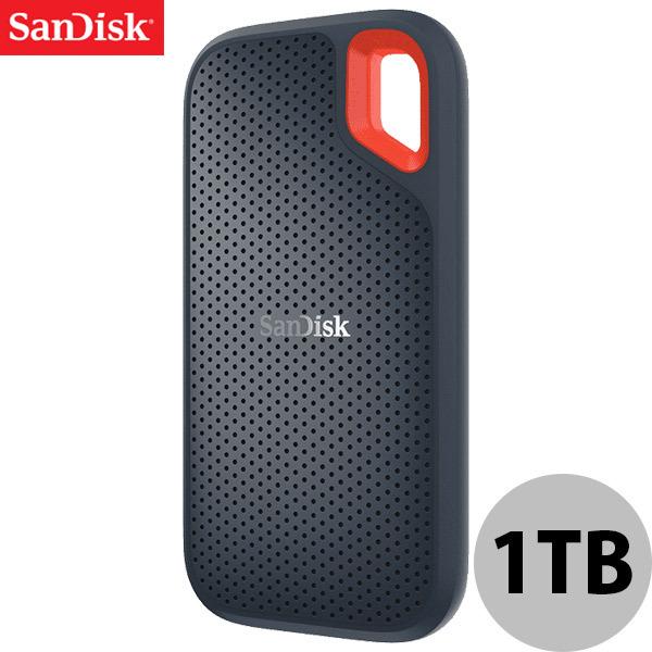SanDisk サンディスク 1TB Extreme Porble SSD USB 3.1 Gen 2 Type-C 海外パッケージ SDSSDE60-1T00-G25