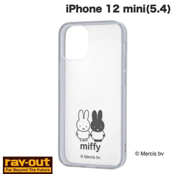 Ray Out レイアウト iPhone 12 mini ミッフィー ハイブリッドケース Charaful ミッフィー RT-BP26UC/MFM
