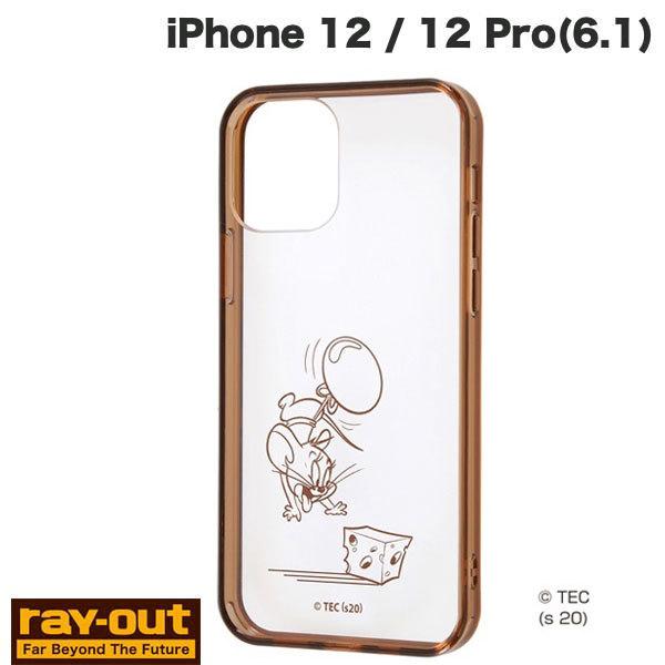 Ray Out レイアウト iPhone 12 / 12 Pro トムとジェリー ハイブリッドケース Charaful ジェリー RT-WP27UC/JRM