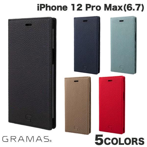 iPhone 12 Pro Max ケース GRAMAS iPhone 12 Pro Max Shrunken-calf