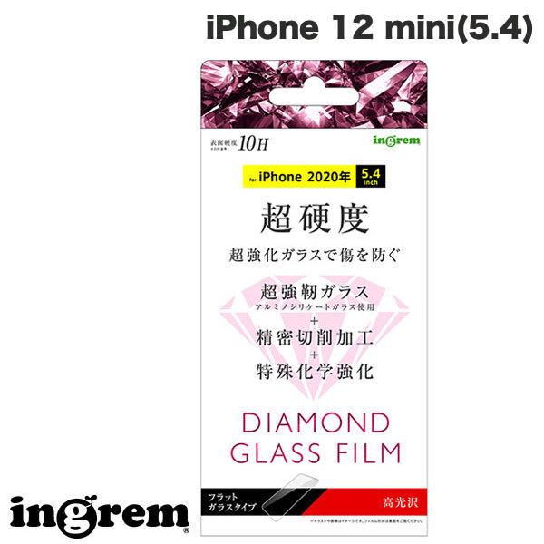 ingrem �C���O���� iPhone 12 mini �_�C�������h �K���X�t�B���� 10H �A���~�m�V���P�[�g ���� 0.4mm IN-P26FA/DCG