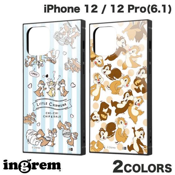 ingrem iPhone 12 / 12 Pro ディズニーキャラクター 耐衝撃ハイブリッドケース KAKU チップとデール イングレム