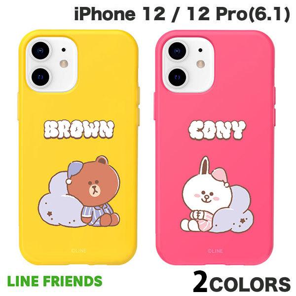 LINE FRIENDS iPhone 12 / 12 Pro Dreamy Night COLOR SOFT  ラインフレンズ