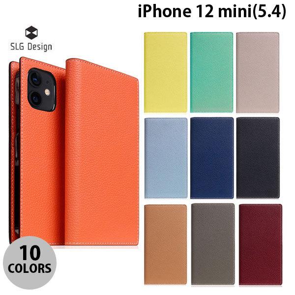 SLG Design iPhone 12 mini Full Grain Leather Flip Case {v 蒠^P[X  GXGW[ fUC lR|Xs