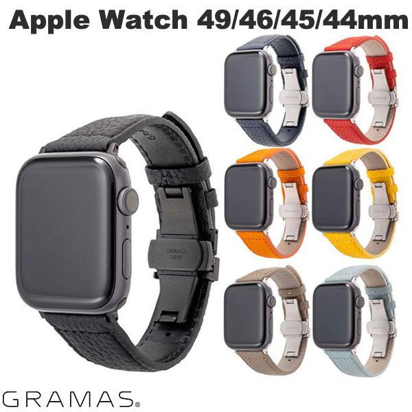 GRAMAS Apple Watch 49 / 45 / 44 / 42mm German Shrunken-calf Watch 49 / band グラマス