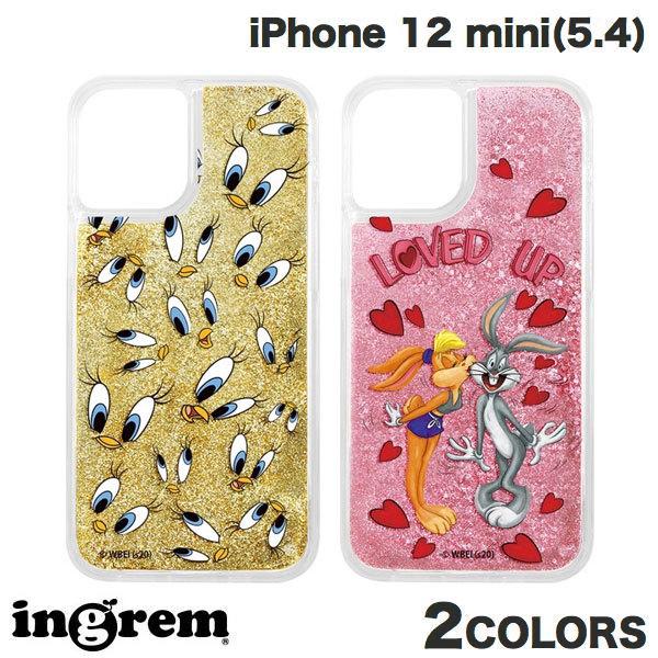ingrem iPhone 12 mini  ルーニー・テューンズ ラメ グリッターケース イングレム