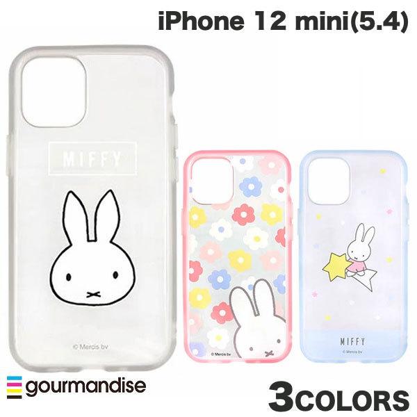 gourmandise iPhone 12 mini ケース IIIIfi+ (イーフィット) CLEAR ミッフィー  グルマンディーズ