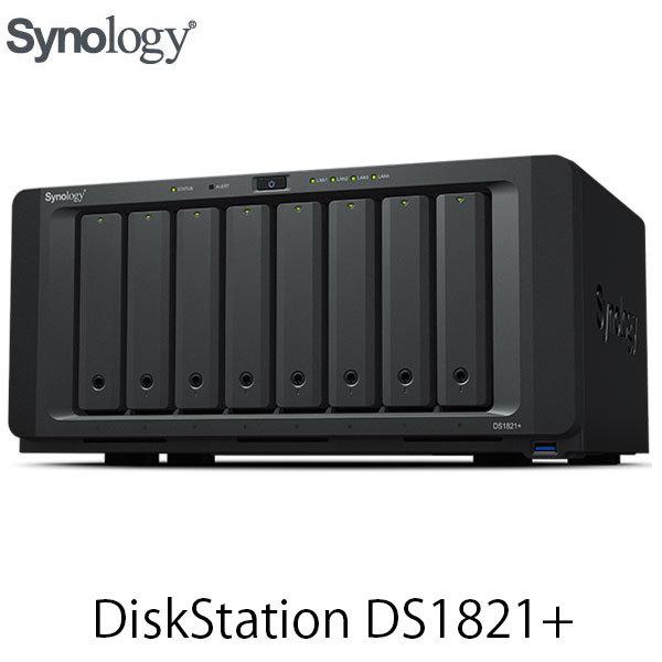Synology シノロジー DiskStation Plusシリーズ DS1821+ 8ベイ Synology シノロジー DiskStation Plusシリーズ DS1821+ 8ベイ