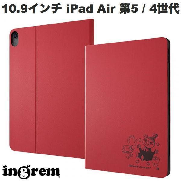 ingrem イングレム 10.9インチ iPad Air 第5 / 4世代 ムーミン レザーケース リトルミイ IJ-APA16LCR/MT016