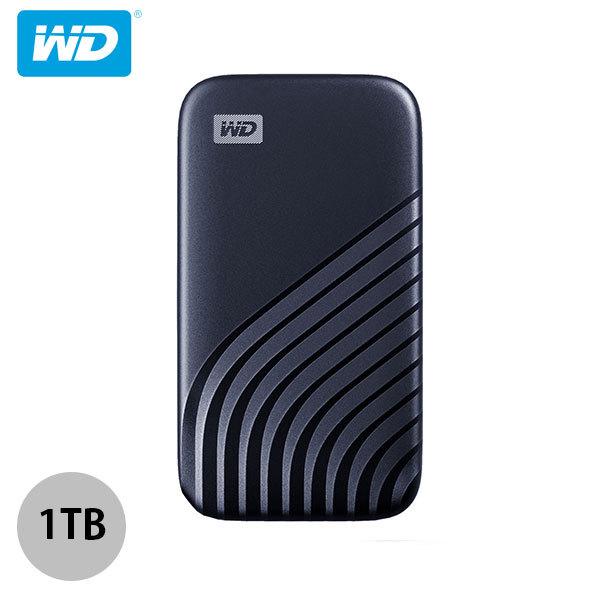 Western Digital ウエスタンデジタル 1TB USB 3.2 Gen2 (USB 3.1) 対応 My Passport SSD 2020 Hi-Speed ブルー WDBAGF0010BBL-JESN