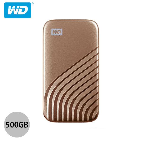 Western Digital ウエスタンデジタル 500GB USB 3.2 Gen2 (USB 3.1) 対応 My Passport SSD 2020 Hi-Speed ゴールド WDBAGF5000AGD-JESN
