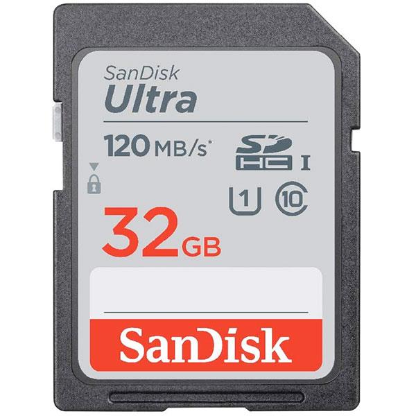 SanDisk サンディスク 32GB Ultra SDHC Class10 UHS-I R:120MB/s 海外パッケージ品 SDSDUN4-032G-GN6IN