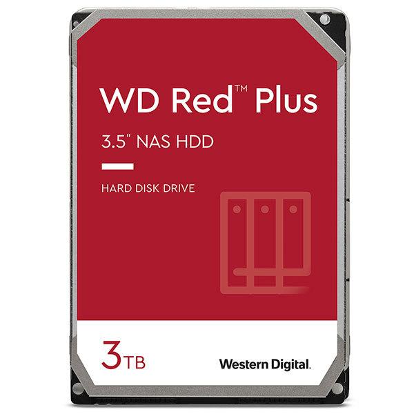 Western Digital ウエスタンデジタル 3TB WD Red Plus 3.5インチ SATA III WD30EFZX