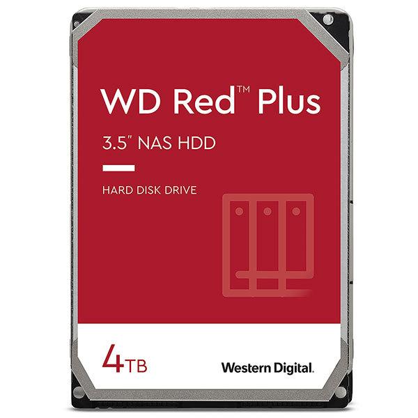 Western Digital ウエスタンデジタル 4TB WD Red Plus 3.5インチ SATA III WD40EFZX