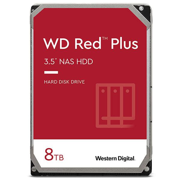 Western Digital ウエスタンデジタル 8TB WD Red Plus 3.5インチ SATA III WD80EFBX