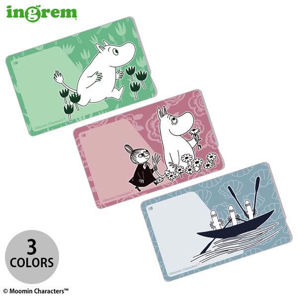 ingrem ムーミン ICカードステッカー  イングレム