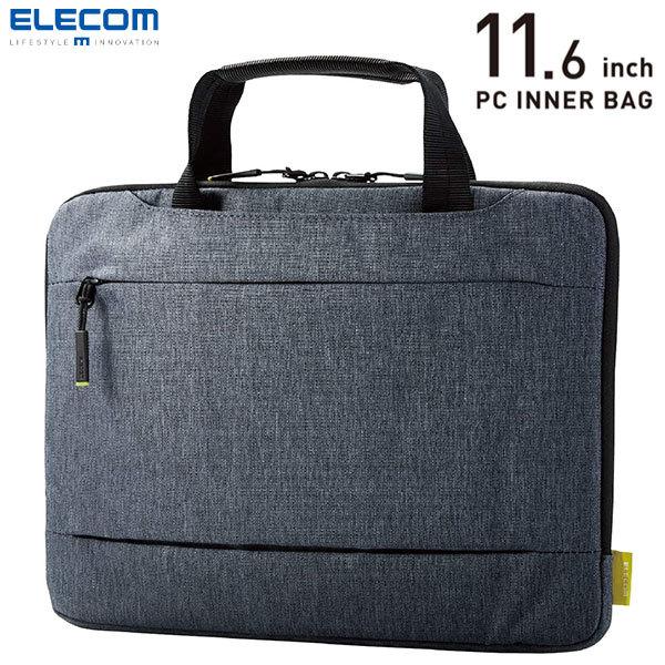 �G���R�� ELECOM PC�p�C���i�[�o�b�O �����t�� �J�W���A�� 11.6�C���` �O���[ BM-IBCH11RGY
