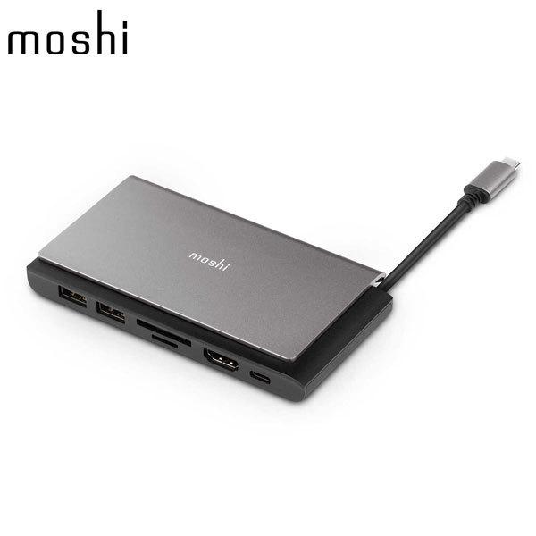 moshi エヴォ Symbus Mini USB Type-C インターフェイスハブ Titanium Gray mo-sybm-gy