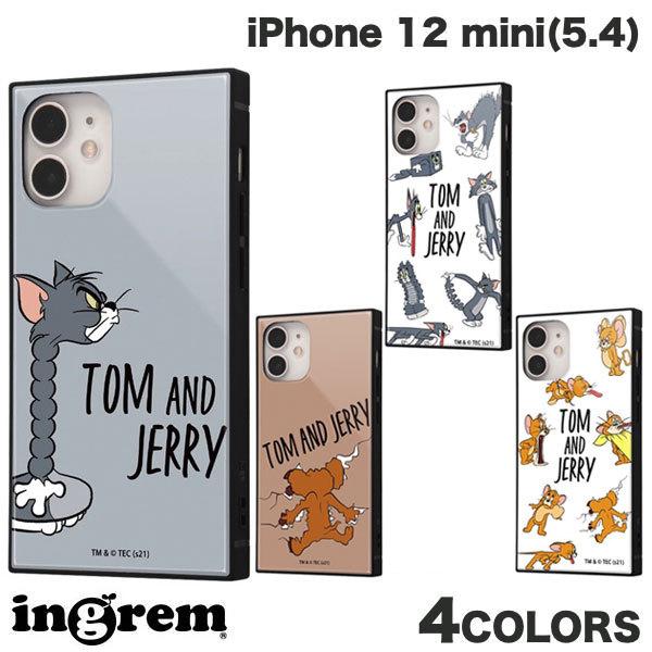 ingrem iPhone 12 mini トムとジェリー 耐衝撃ハイブリッドケース KAKU  イングレム