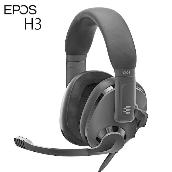 EPOS イーポス H3 Black 密閉型ゲーミングヘッドセット 1000888