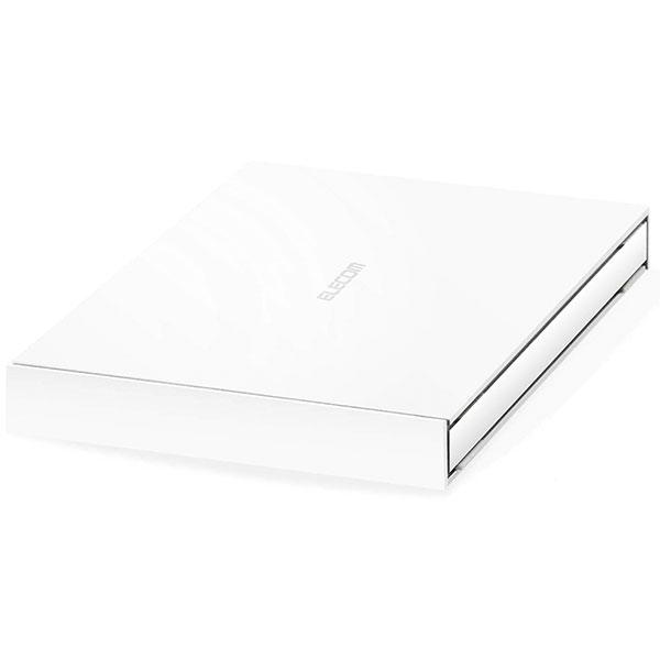 エレコム ELECOM 2TB 外付けSSD ポータブル USB3.2(Gen1)対応 データ復旧サービスLite付 ホワイト ESD-EJ2000GWHR