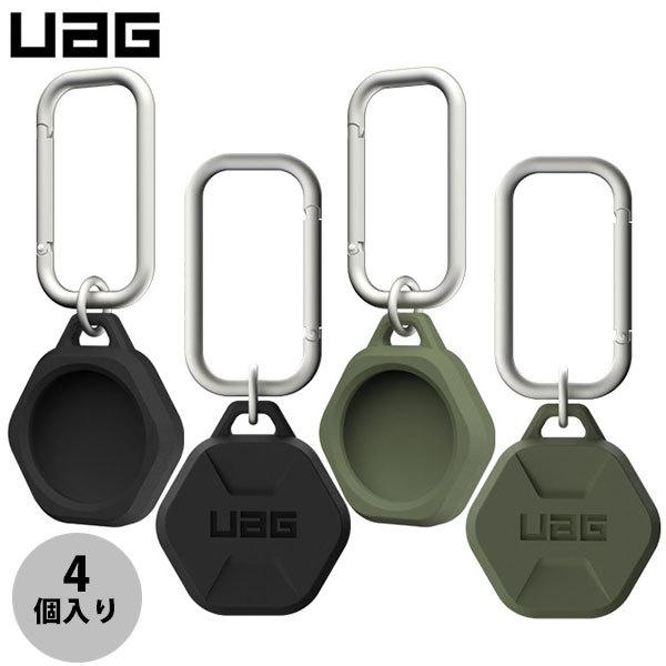 UAG ���[�G�[�W�[ AirTag ��2 / 1���� SCOUT �ϏՌ� �V���R���P�[�X 4����Z�b�g �u���b�Nx2 �I���[�ux2 UAG-AITS4SET