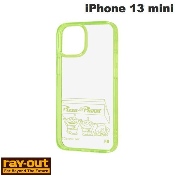 Ray Out レイアウト iPhone 13 mini ディズニー・ピクサーキャラクター ハイブリッドケース Charaful エイリアン RT-DP30UC/ALM