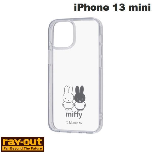 Ray Out レイアウト iPhone 13 mini ミッフィー ハイブリッドケース Charaful ミッフィー RT-BP30UC/MFM
