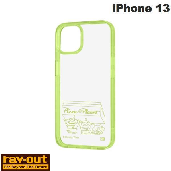 Ray Out レイアウト iPhone 13 ディズニー・ピクサーキャラクター ハイブリッドケース Charaful エイリアン RT-DP31UC/ALM