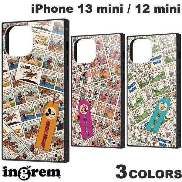 ingrem iPhone 13 mini / 12 mini ディズニーキャラクター 耐衝撃ハイブリッドケース KAKU  イングレム
