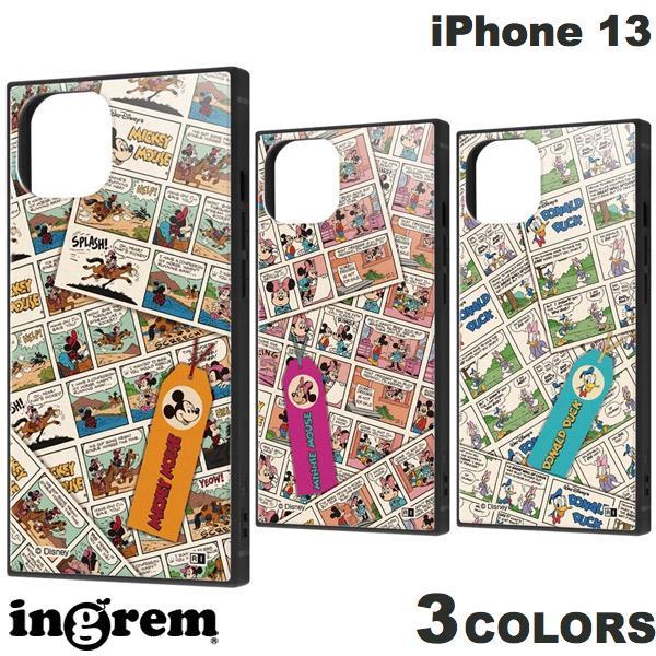 ingrem iPhone 13 ディズニーキャラクター 耐衝撃ハイブリッドケース KAKU  イングレム