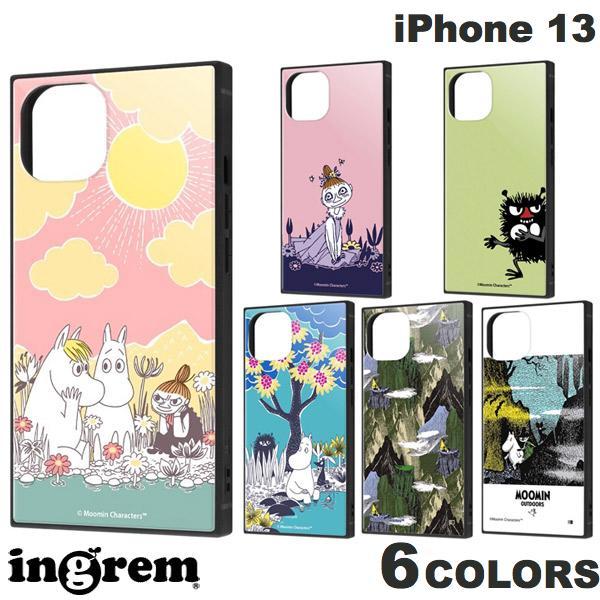 ingrem iPhone 13 ムーミン 耐衝撃ハイブリッドケース KAKU イングレム