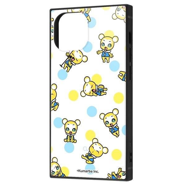 ingrem イングレム iPhone 13 mini / 12 mini クマーバ 耐衝撃ハイブリッドケース KAKU クマーバがいっぱい IQ-KP30K3TB/KMB2