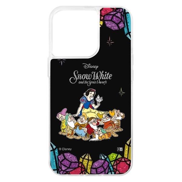 ingrem イングレム iPhone 13 Pro ディズニーキャラクター ラメ グリッターケース 白雪姫 宝石 IJ-DP32LG1S/SW1