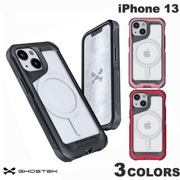 GHOSTEK iPhone 13 Atomic Slim 4 MagSafe対応 アルミ合金製スリムケース ゴーステック